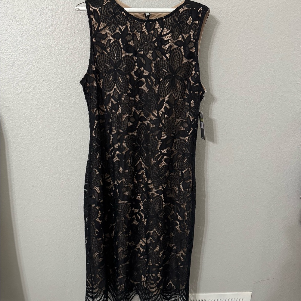 Elegant & comfortable Black Lace Dress NWT